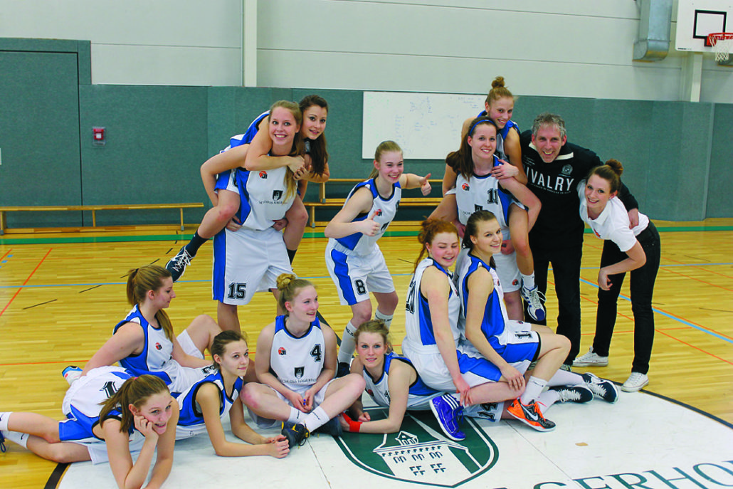 Mädchen Basketball Team Hagerhof